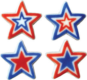 Patriotic Stars - Large- Sugars