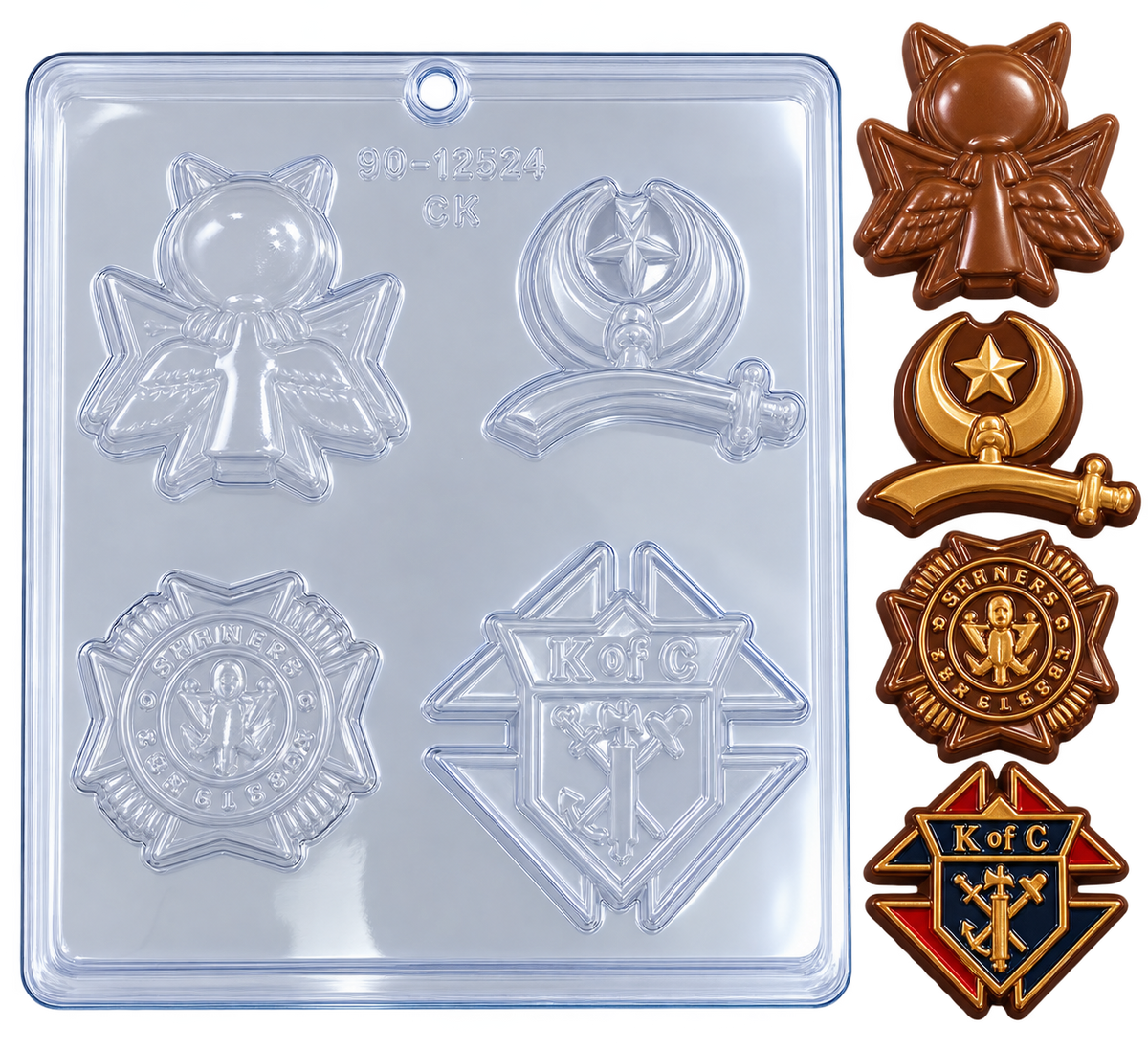 Shriner & Knights of Columbus Mold