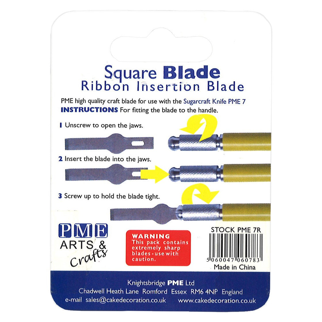 Square Blade 5 pack