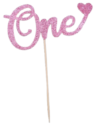 One Cake Topper