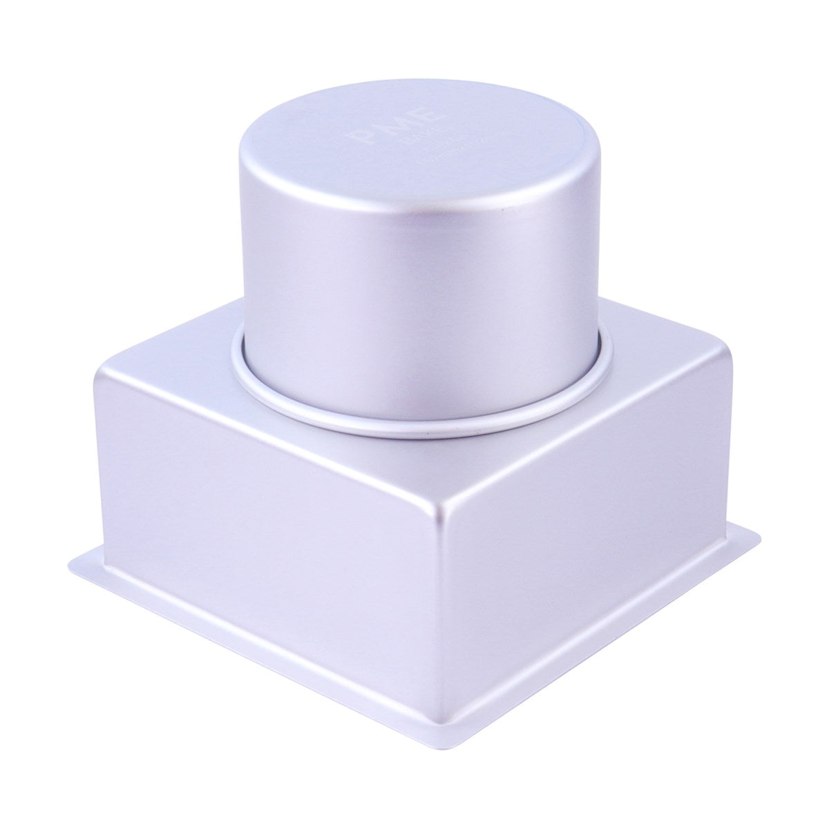 Starter Cake Pans - Round 8 x 4-Inch, Square 10 x 4-Inch, Set of 2