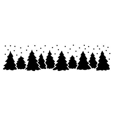 Christmas Forest (187 x 46mm / 7.3 x 2”)