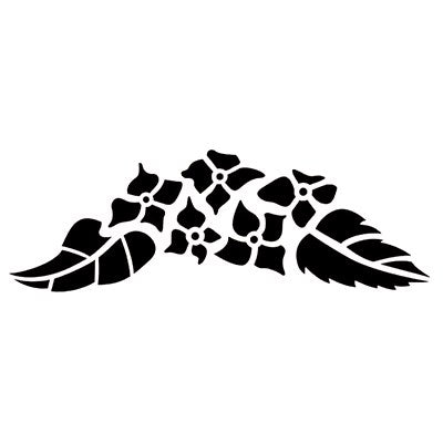 Hydrangea (107 x 36mm / 4.2 x 1.4”)