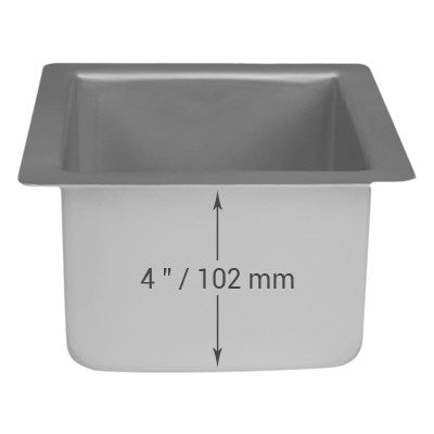 Square Cake Pan (127 x 127 x 102mm / 5 x 5 x 4")