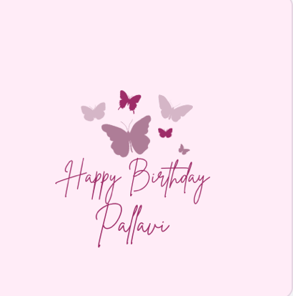 Pallavi's  Birthday Party