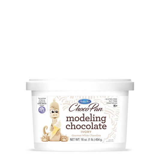 Satin Ice Ivory Modeling Chocolate - 1lb.