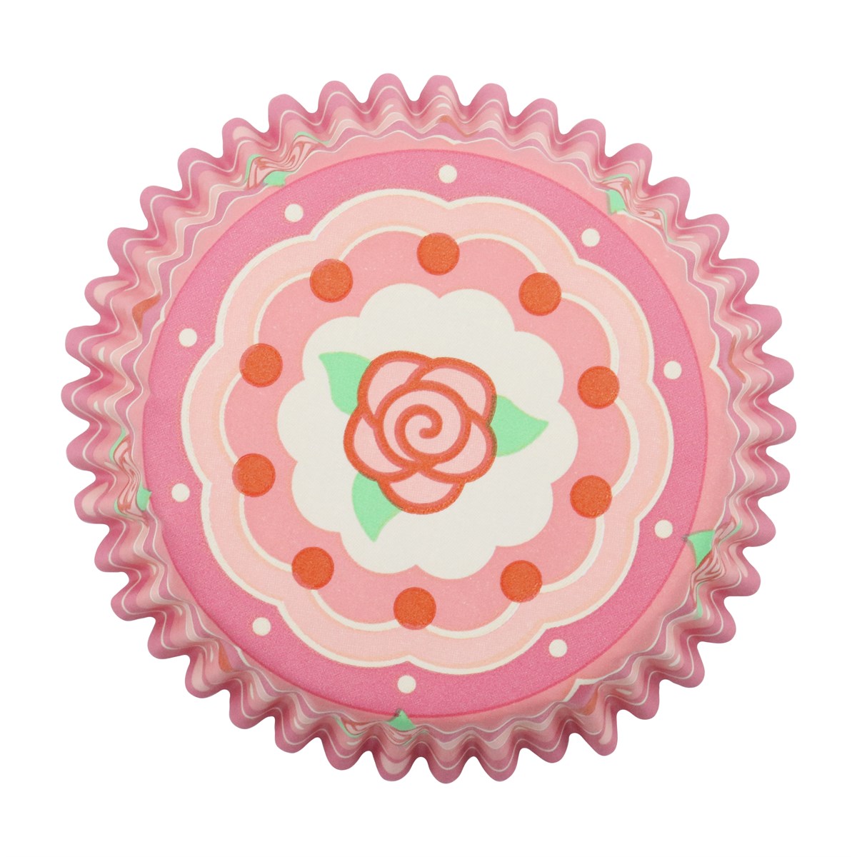 Vintage Foil-lined Cupcake Cases - Roses (Pack of 30)
