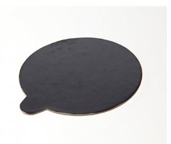 4.5x4" Round Monoportion Double Sided Black/White Board