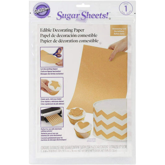 Sugar Sheet, 0.85-Ounce, Gold