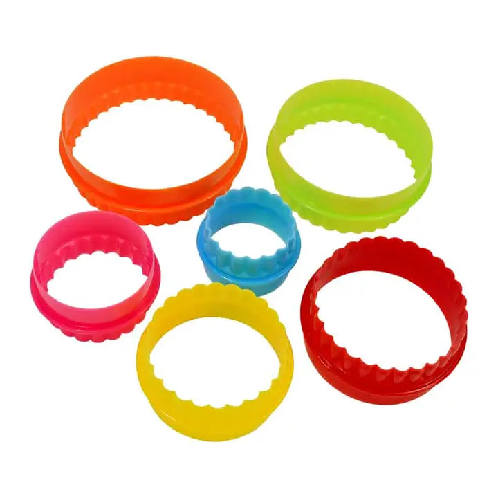 Round 6 Pc Biscuit Cutter Set