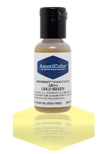 Gold SHEEN Airbrush Food Coloring .65oz