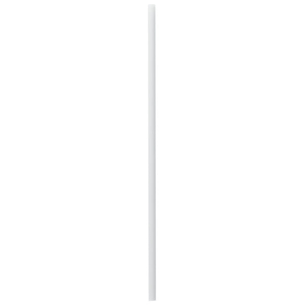 White Plastic Treat Stick 6" x 0.15" dia.
