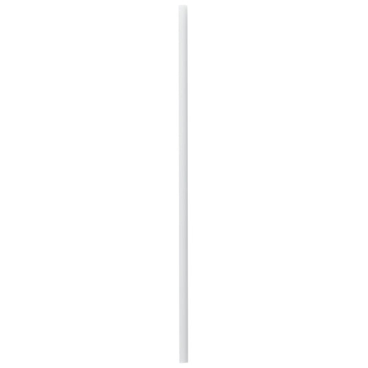 White Plastic Treat Stick 6" x 0.15" dia.