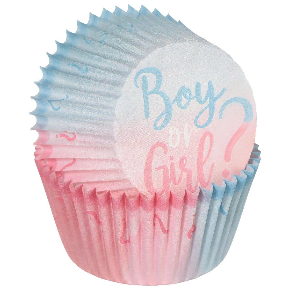 Boy or Girl cupcake liner