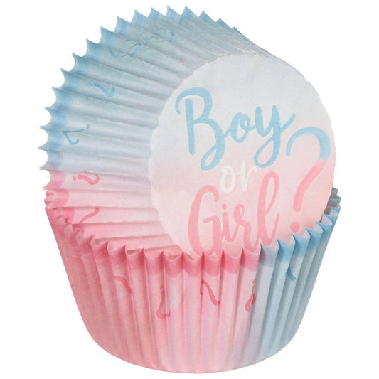 Boy or Girl cupcake liner