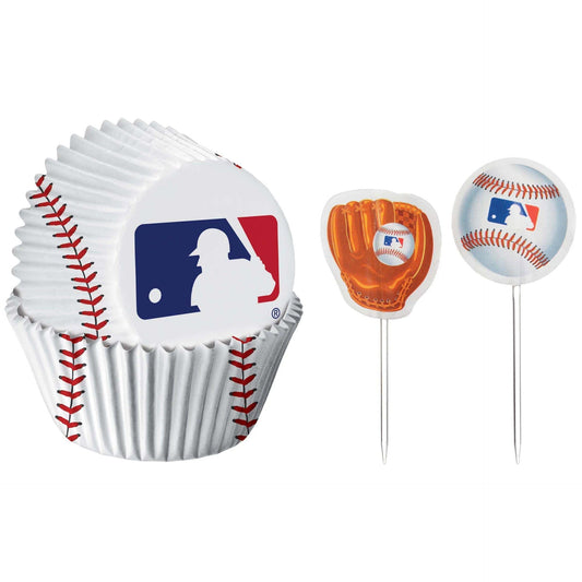 Baseball Cupcake Kit