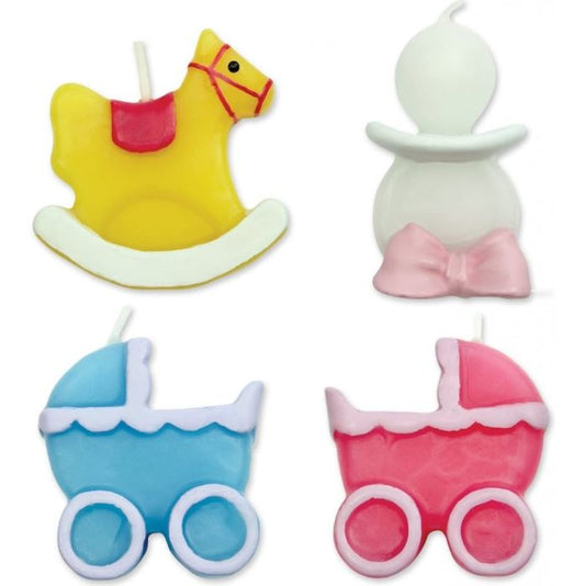 Baby Candle - Set of 4