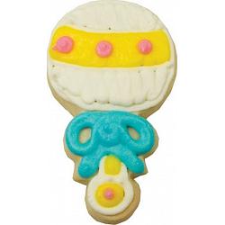 3" Baby Rattle Cookie Cutter
