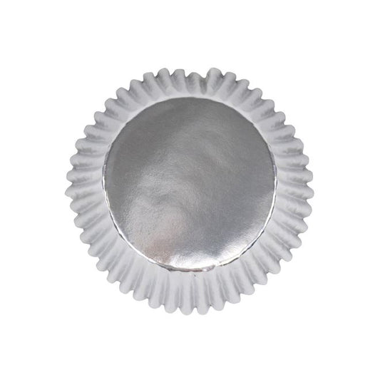Metallic Baking Cup- Silver Pk/30