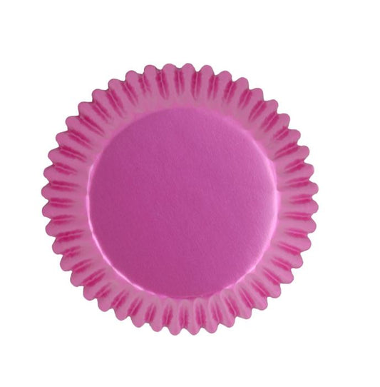 Metallic Baking Cup - Pink Pk/30