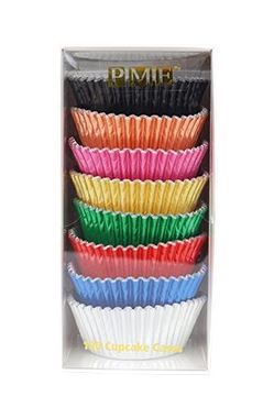Baking Cup Foil Lined - Assorted Metallic Pk/100