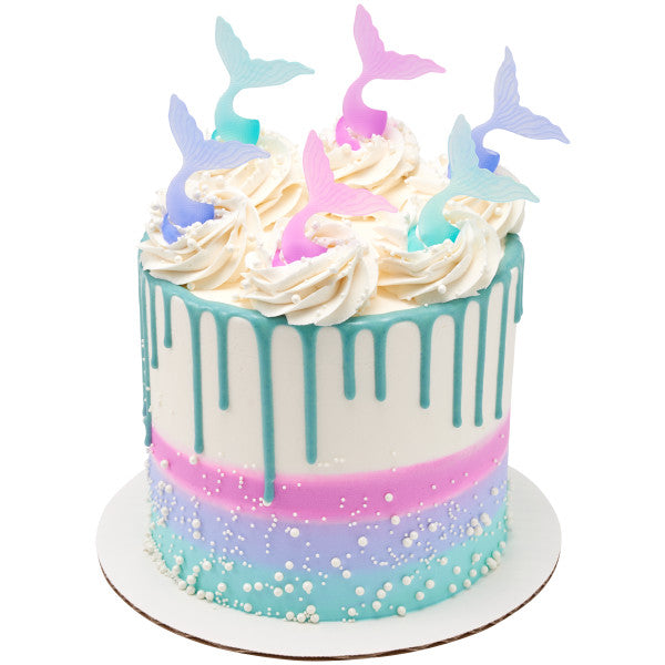 Mermaid Tail Wrap Cupcake Rings