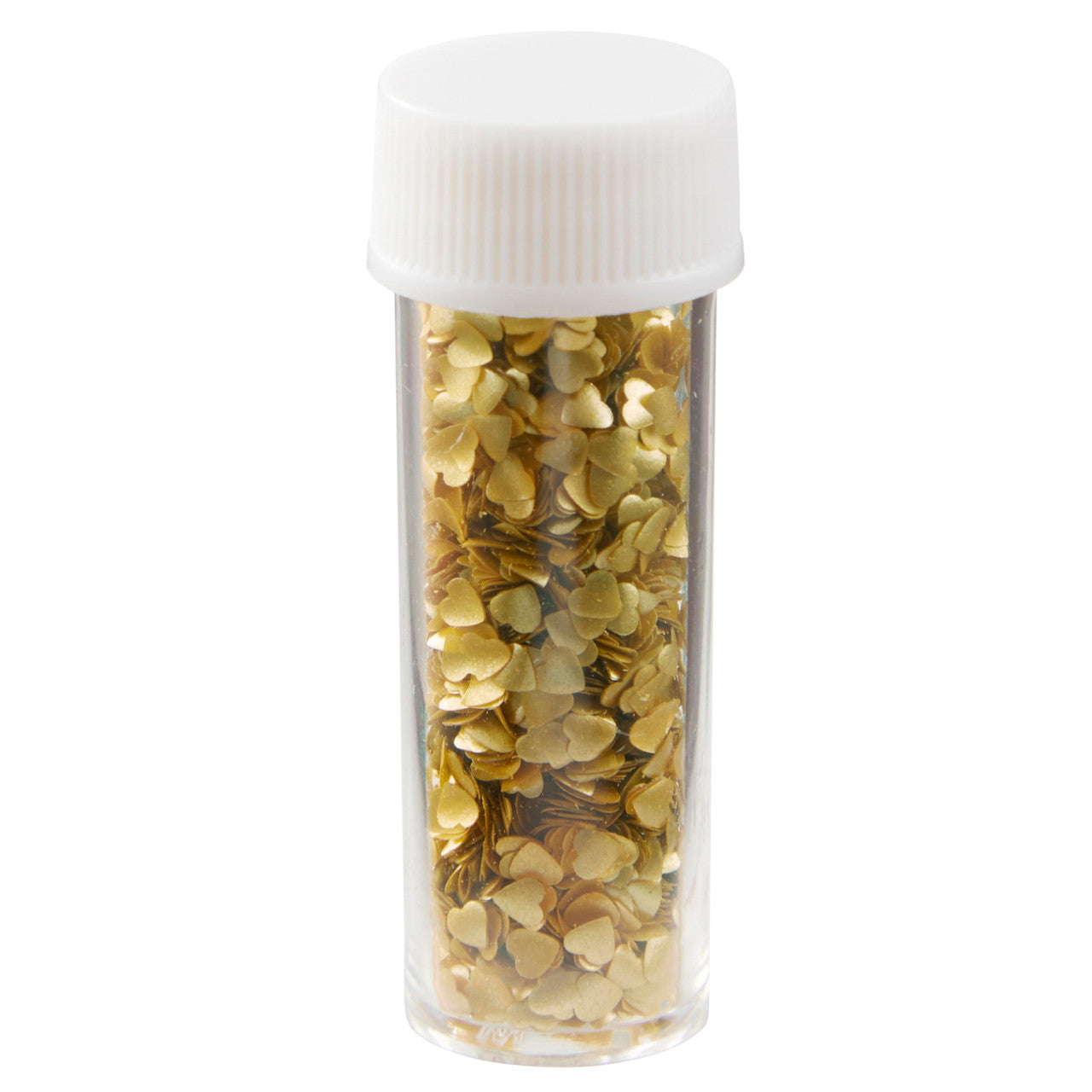 Gold Heart Edible Accents, 0.06 oz