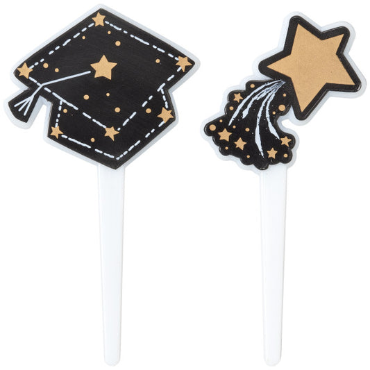 Shoot For The Stars Cupcake Picks