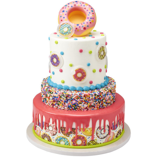 Confetti Donut Cake Topper