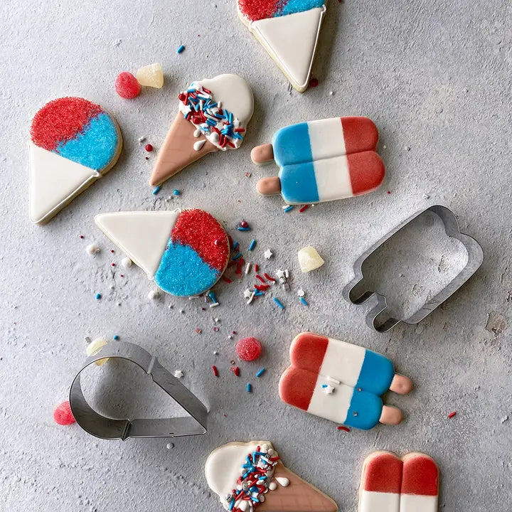 Snow Cone Cookie Cutter (3.75")