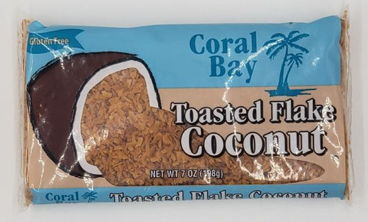 Toasted Flake Coconut 7 oz Bags