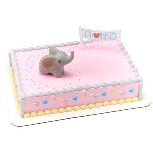 Oh Baby Elephant Cake Topper – Pastry Flower