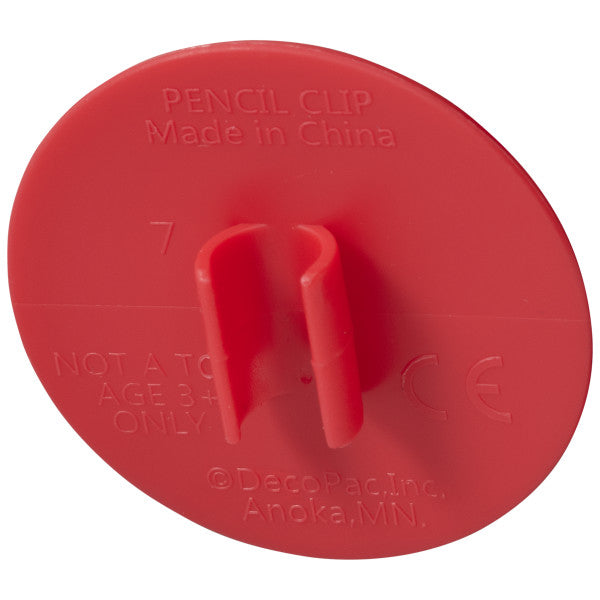 Valentine Pencil Clip Cupcake Layon