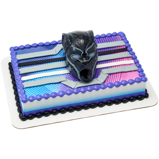 MARVEL Avengers Black Panther Warrior King Cake Topper