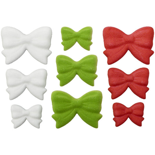 Holiday Bow Assortment - Edible Bow