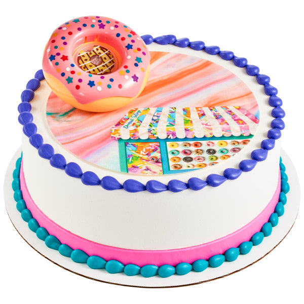 Confetti Donut Cake Topper
