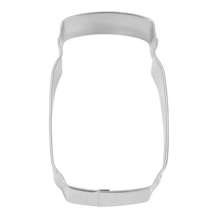 Mason Jar Cookie Cutter (4")