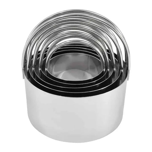 Biscuit Cutter 5 Pc S/S Set