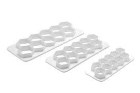 Hexagon Shape Grid 3 Cutter Pack