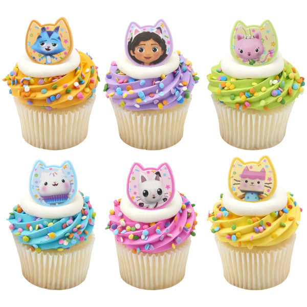 Gabby's Dollhouse Cupcake Rings