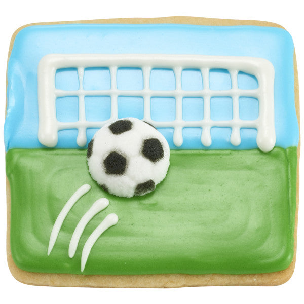 Soccer Ball Sugar Decor
