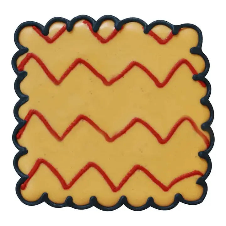 Square Fluted Cookie Cutter (2.75")