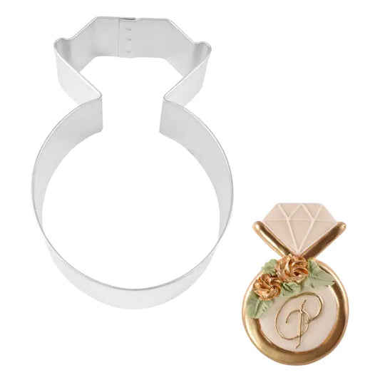 Diamond Ring Cookie Cutter (3.75")