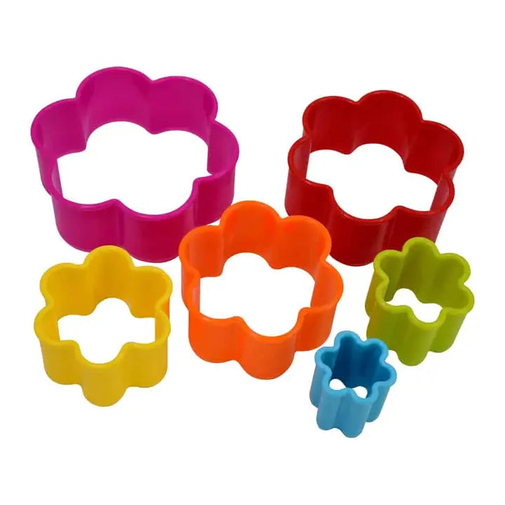 Scallop 6 Pc Biscuit / Flower Cutter Set