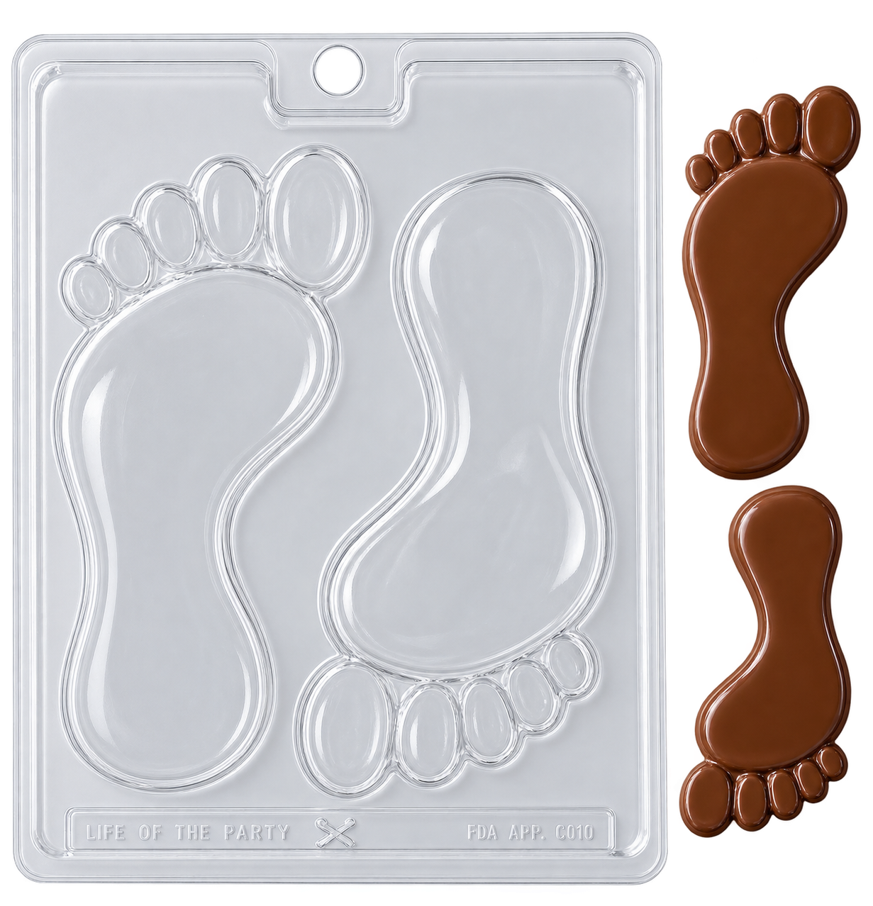 ADULT FEET CANDY MOLD