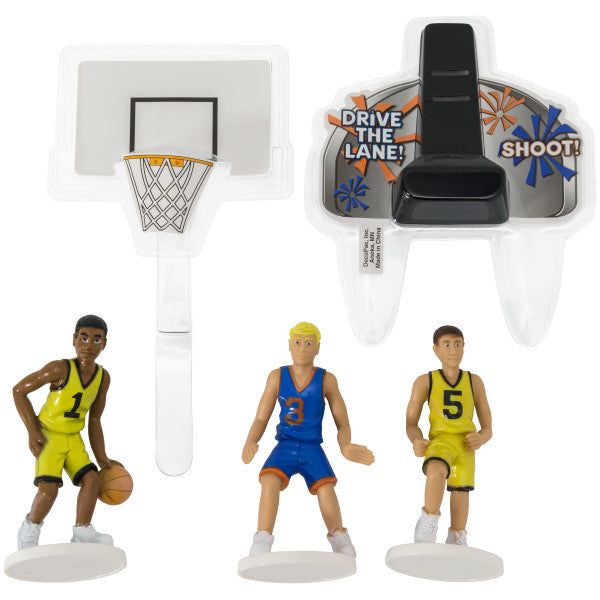 Basketball All Net Cake Topper
