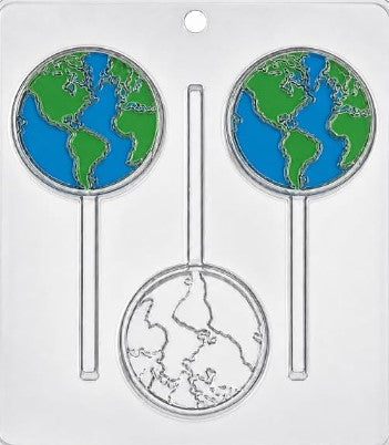 World Earth Globe Candy Mold