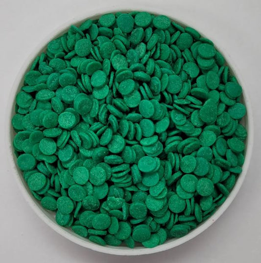 Dark Green Confetti