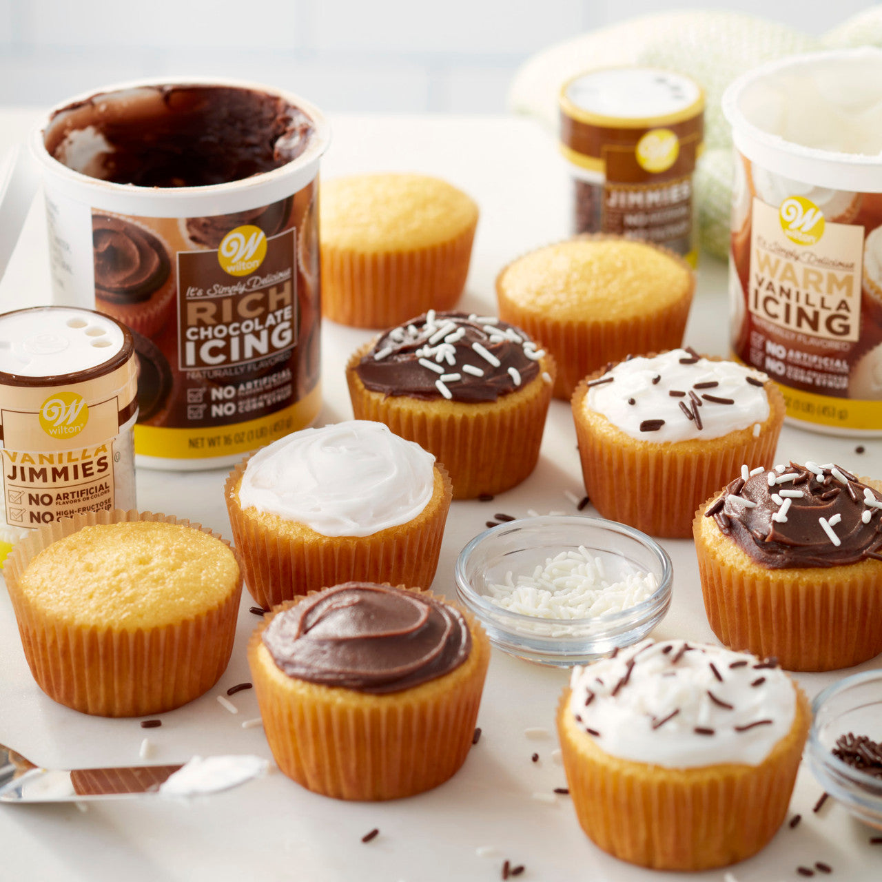 Kraft Paper Cupcake Liners