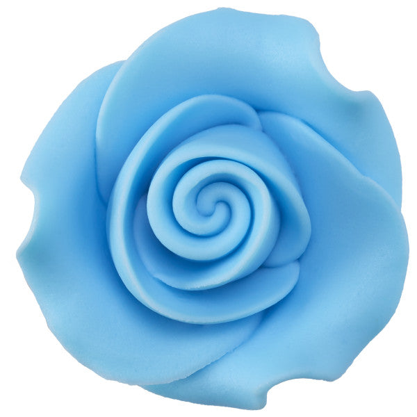 Light Blue 1.5" Rose